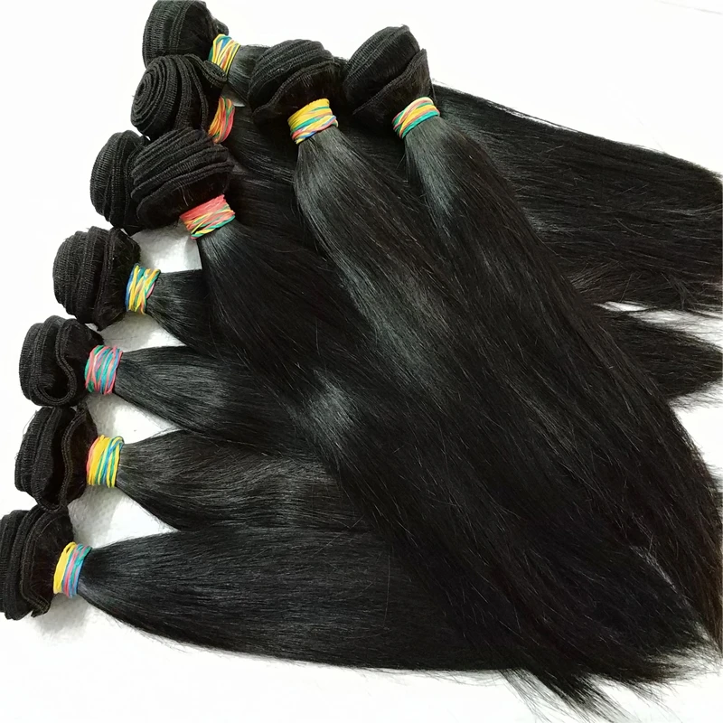 

Letsfly Hair 8A Peruvian Hair Silky Straight Raw Virgin Human Hair 24 26 28 30 Inches Wholesale Free Shipping for Black Woman