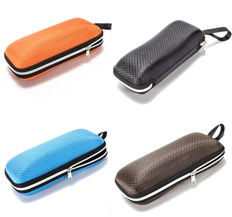 

Direct Selling Eyewear Case Sunglasses Retro Fashion Portable Linen Lanyard Eva Sunglasses Case And Box