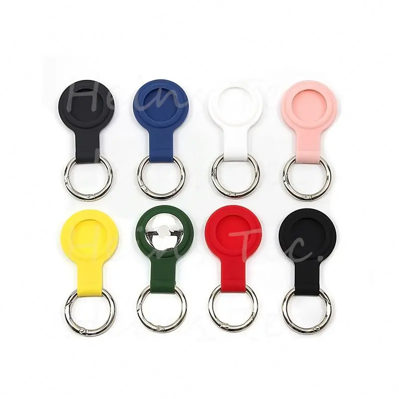 

Hot GPS airtag silicone cover airtag case silicone thick airtag case silicon purple