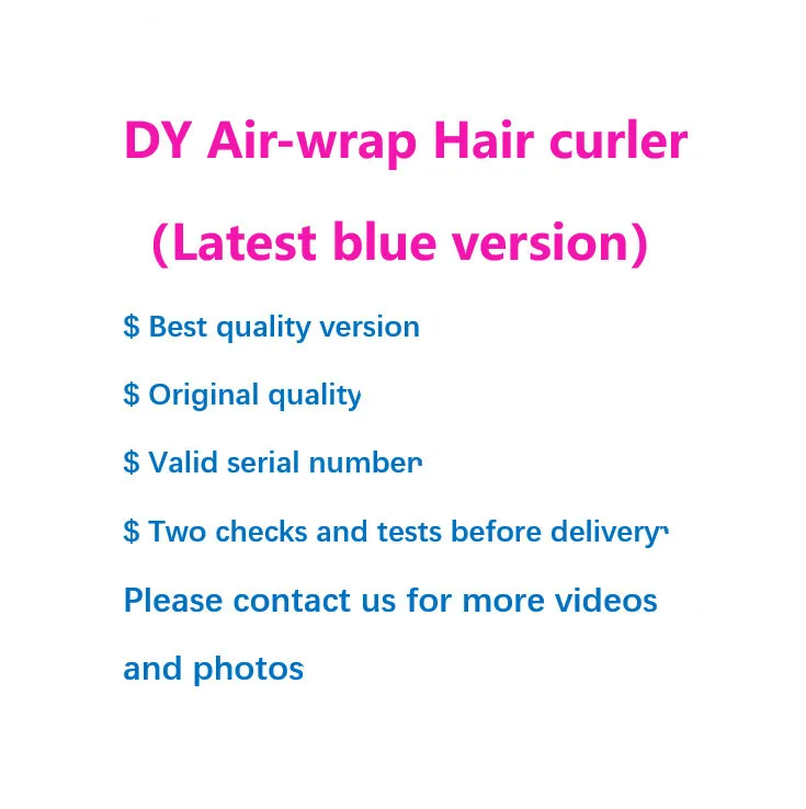 

2021Best Quality Salon Dys Air wraps With Accessories Leather Case For Dy Air Wraps Complete Styler, Customized color