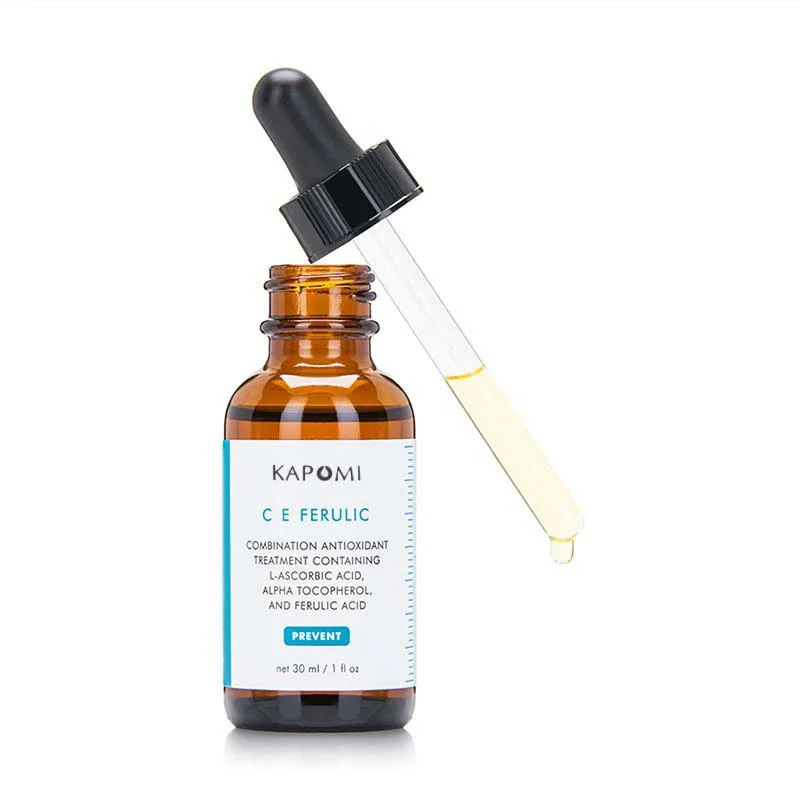 

Private label Skin Care Hyaluronic Acid and CE Ferulic Acid Whitening 20% Vitamin C Serum Vitamin E for Face wholesale