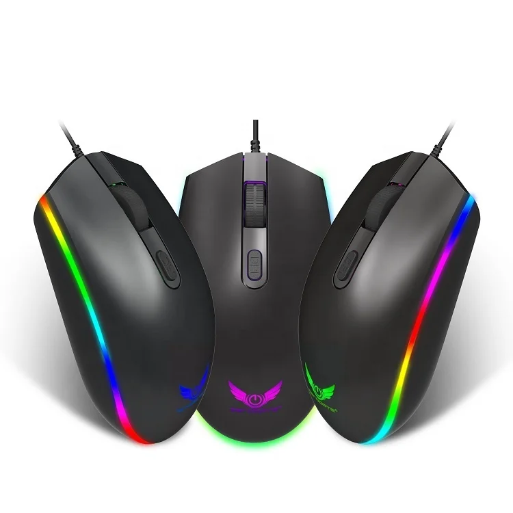 

Wired USB 3D V6 3200DPI LED Light Gaming Optical Gamer Mouse