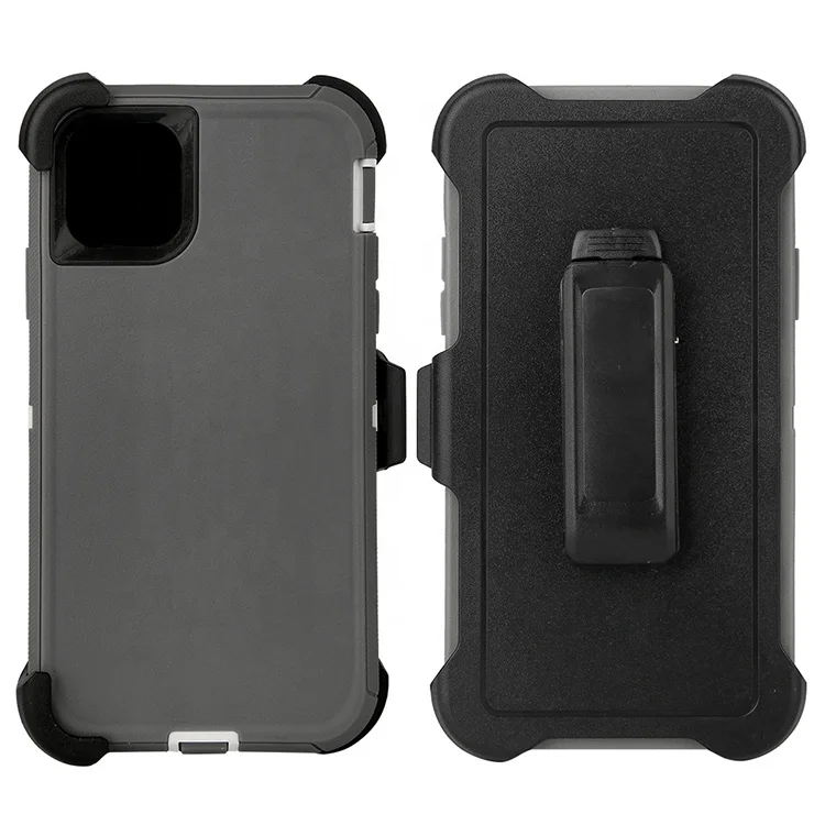 

Free Sample Protective Hard Pc Tpu Smartphone Cover Shell Robot Clip Defender Phone Case For Iphone 11 Pro Max