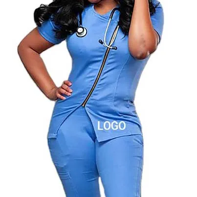 

Top Sale uniforms hospital medico scrubs women uniform scrubs, Custom color
