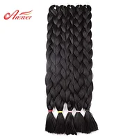 

Super x braid hair wholesale ombre pre-stretched freetress synthetic braiding hair jumbo