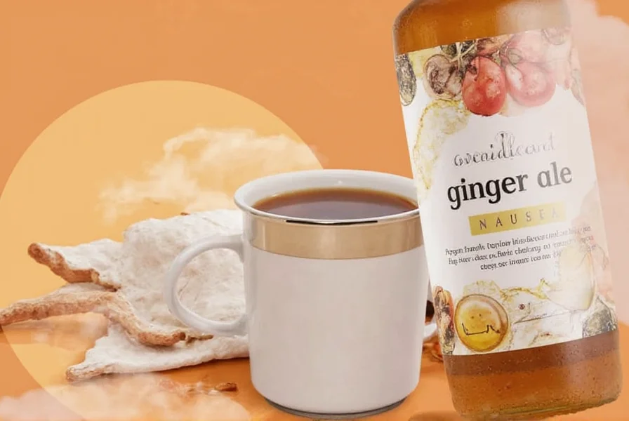 Person sipping ginger tea while holding fresh ginger root