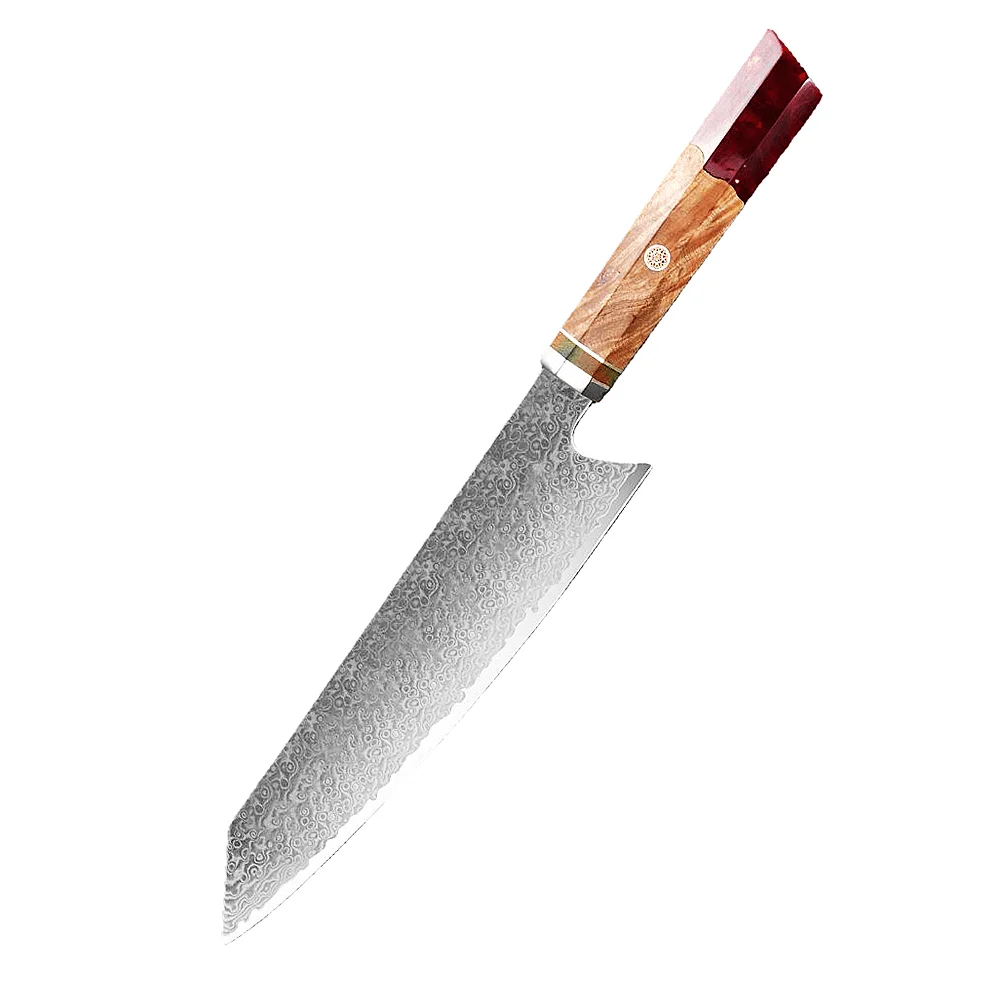 

Damascus Chef Knife Kitchen Knives Cooking Tool Stainless Steel Professional