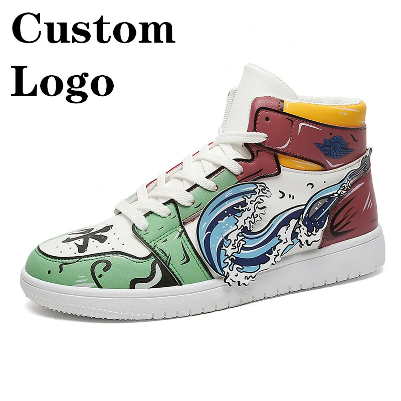 

Moyo Custom logo Anime high top men's board shoes men's skateboard shoes men's casual shoes