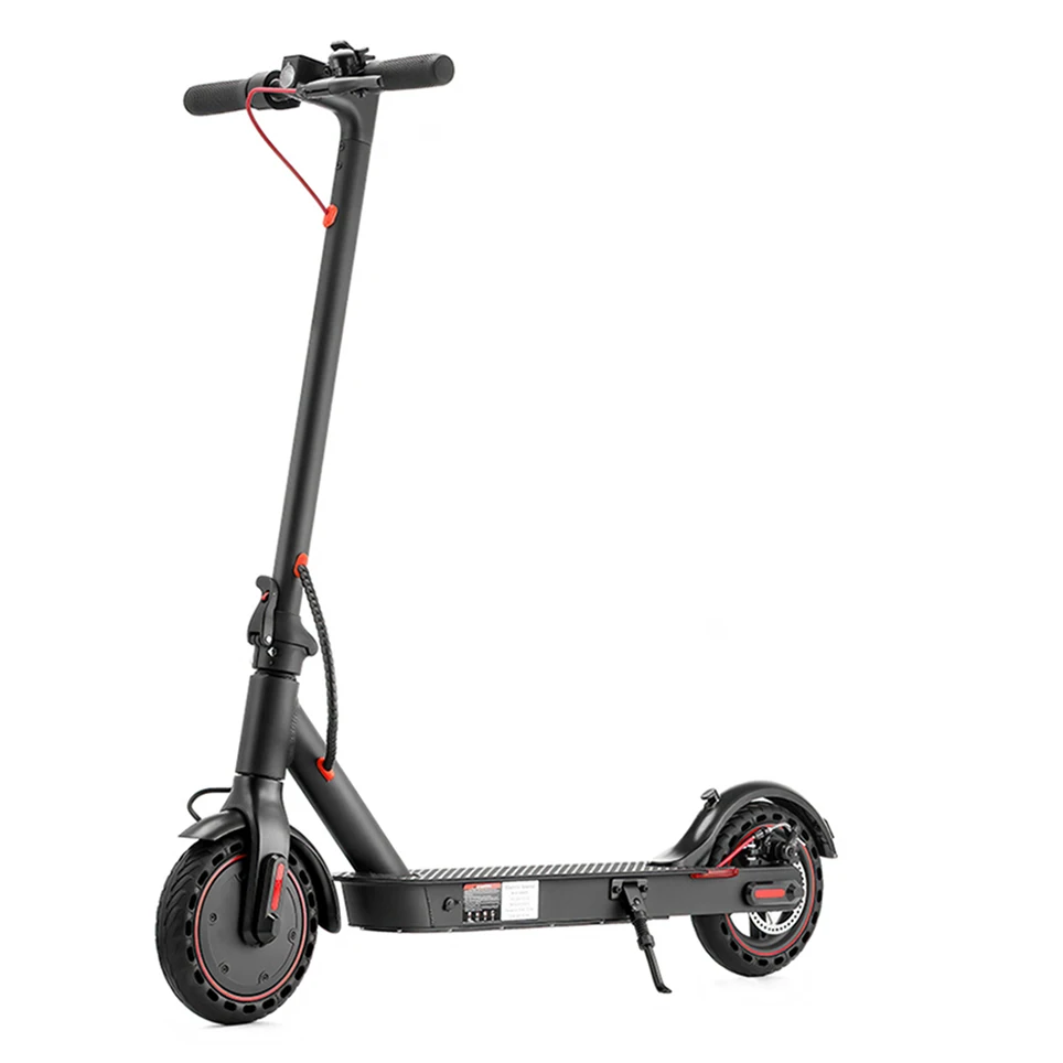 

Foldable light electric vehicles fast shipping e-scooter 25 km h 8.5inch motor wheel uk european warehouse electric scooter, Black