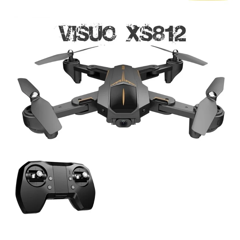 

2020 New Product VISUO XS812 Drone 4k Camera Wide Angle GPS 5G WIFI One Key Return Foldable Mini Drone RC Helicopter Drone