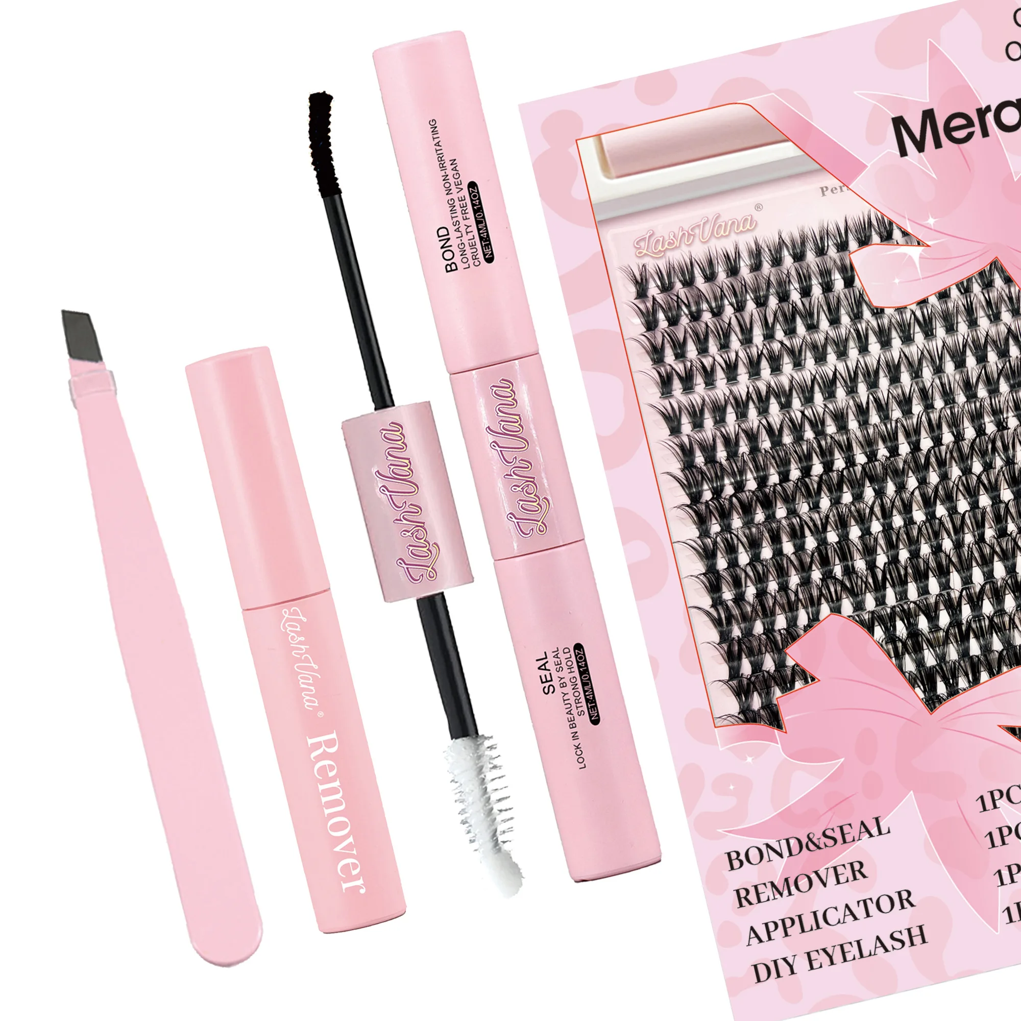 Faux Mink Individual Eyelash Clusters