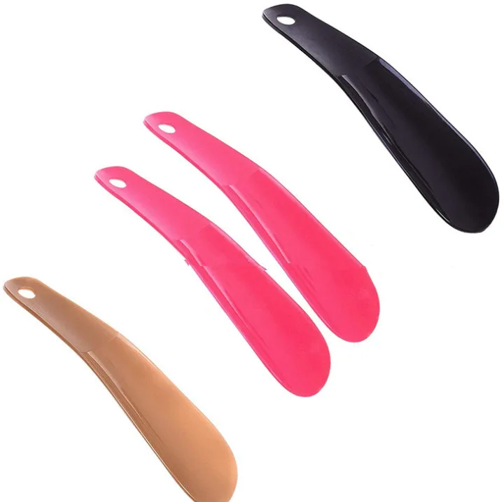 16cm Shoe Horns Professional Plastic Shoe Horn Spoon Shape Shoehorn Shoe Lifter Flexible Sturdy