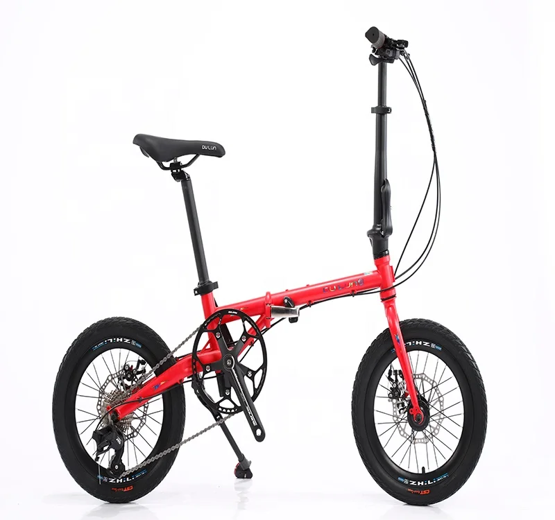 

Designed frame with luxury painting Foldable bike 9 speed L-TWOO transmission alloy frame folding bike bicycle