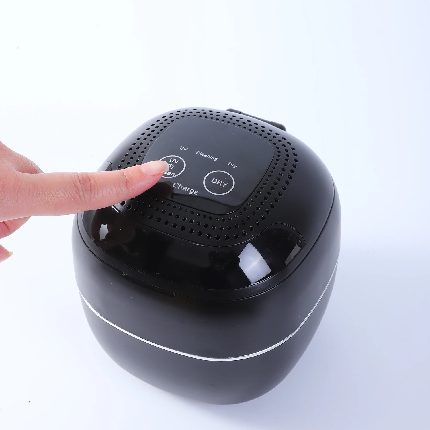 Rechargeable 25W 45Khz UV Ultrasonic Cleaner Drying Fan