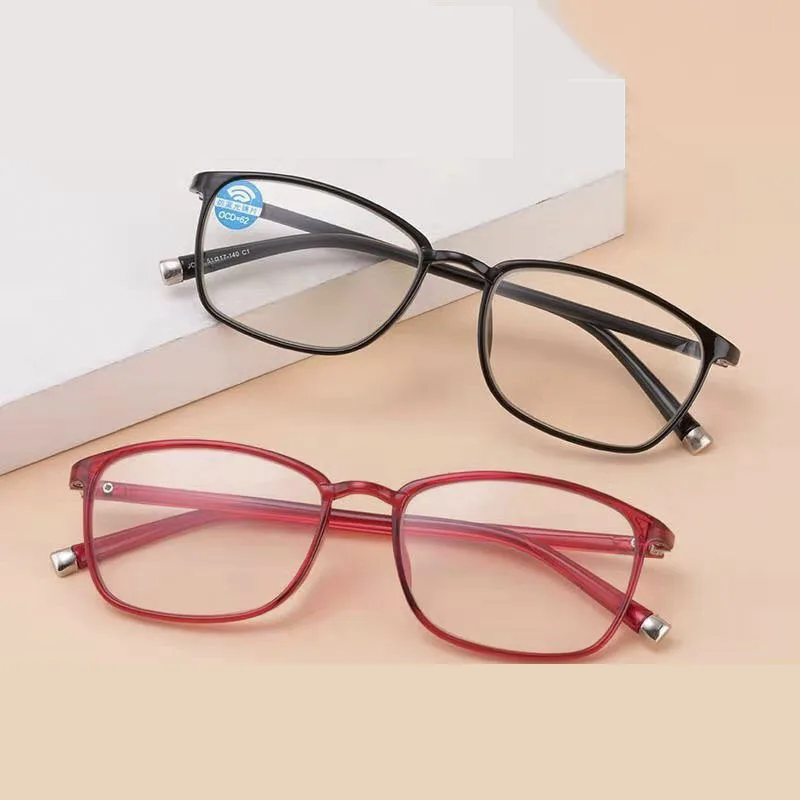 2019 hot sale TR slim Anti-blue ray men women gradient mutifocus  bifocal presbyopic  Reader 1.0 to 4.0 reading glasses