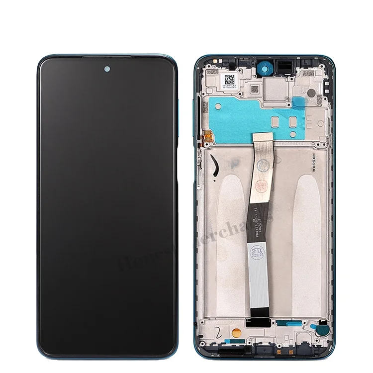

Mobile Phone Pantalla Touch Screen Display Lcd With Frame For Xiaomi Redmi Note 9s 9 Pro, Black