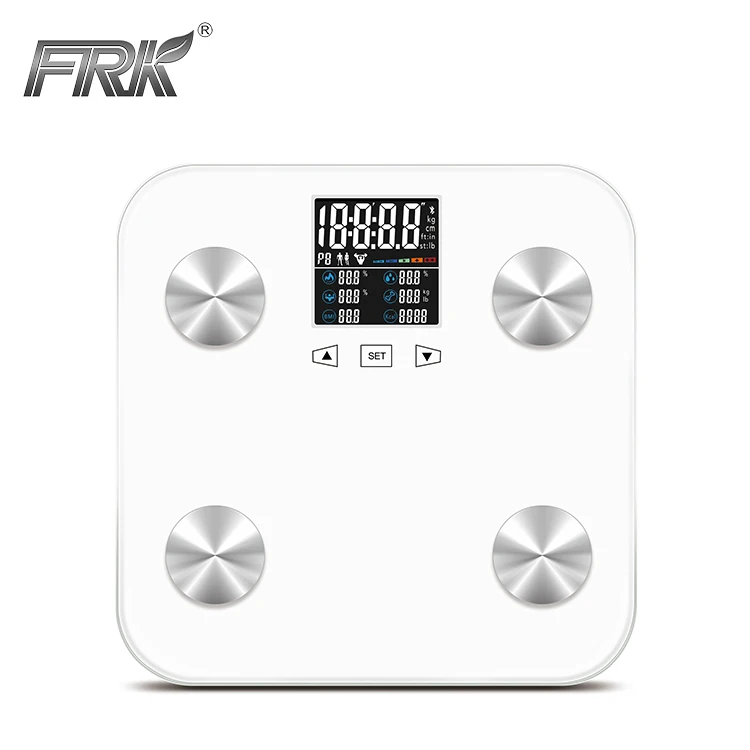 

FRK smart bathroom digital weigh blue tooth body fat electronic weighing scale