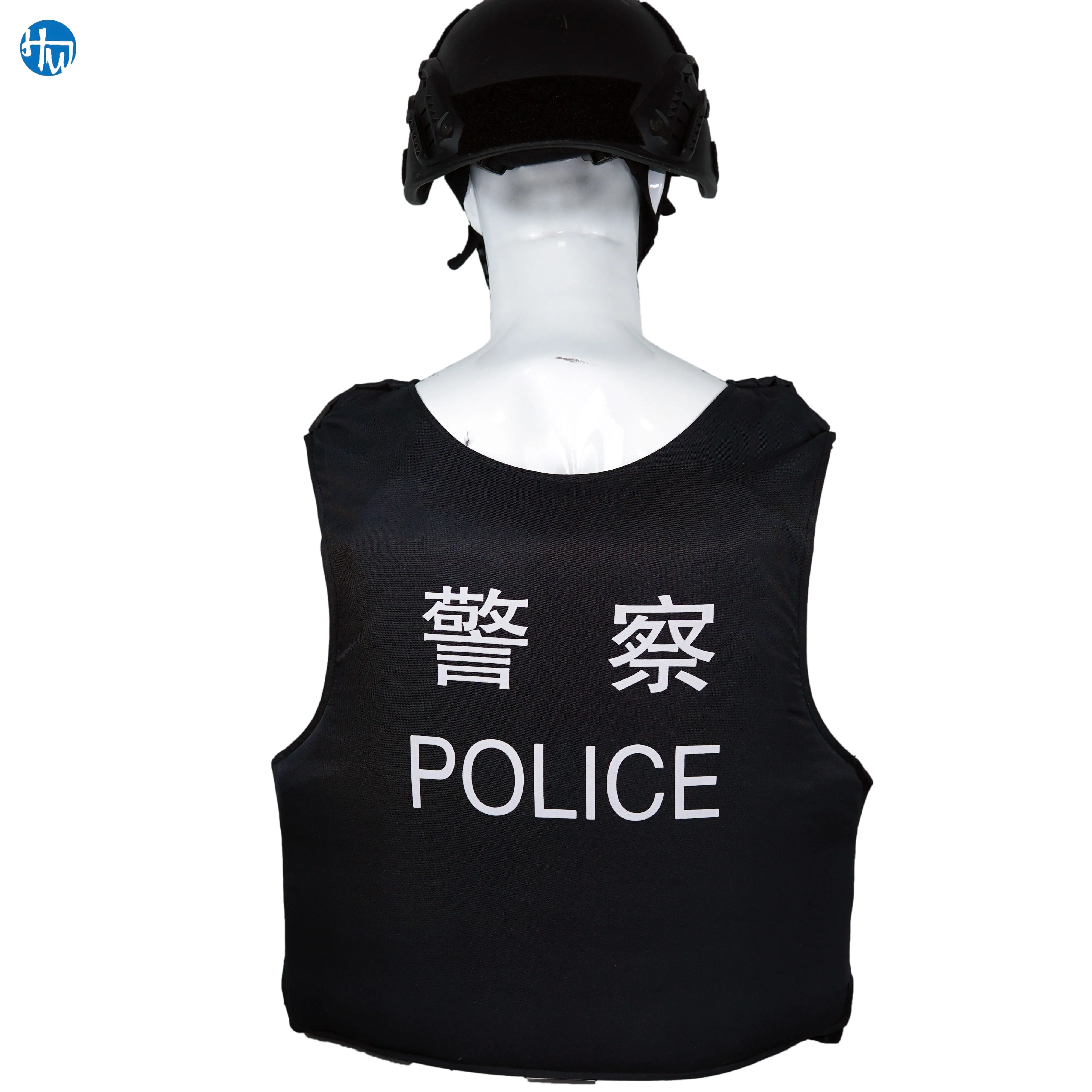 Wholesale price ballistic black cover bullet proof vest materials with good after sale service