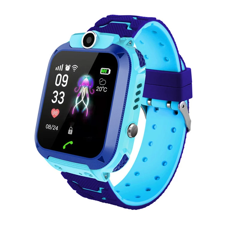 

New Kids Smart Watch Q12 video Call GPS LBS Boy Girl Tracking Children Sim Card Q12 Smartwatch For Kids ios