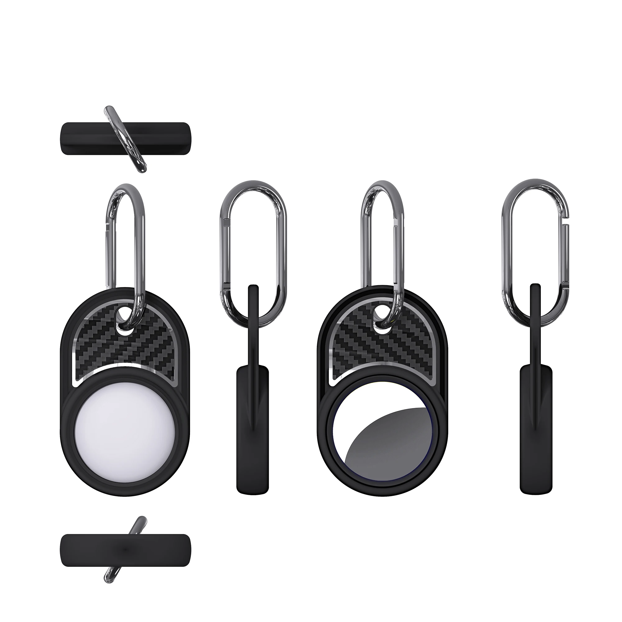 

For airtag protection tpu case key chain protective cover for airtags scratch-proof protective cover