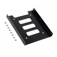 

2.5" To 3.5" SSD HDD Metal Adapter Mounting Hard Drive Holder For PC Laptop Protect Hard Disk Bracket
