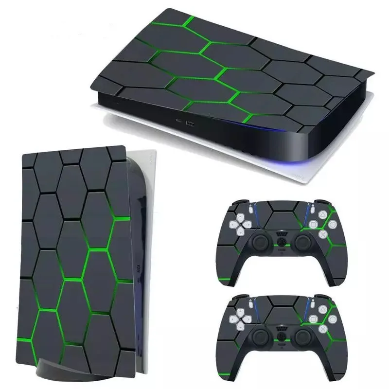 

Custom Design Ps5 Console 3D Black Matte Skin Vinyl Decals Skin Sticker Wrap Cover Barcalona For Ps5 Faceplate Case, Customized