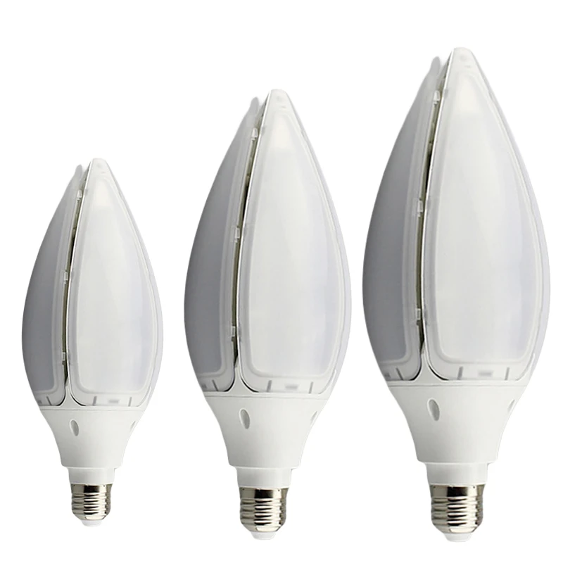 Public lighting outdoor IP65 100W luminaire retrofit kit waterproof led corn bulb workshop Canopy light E40 E27 garden lamp