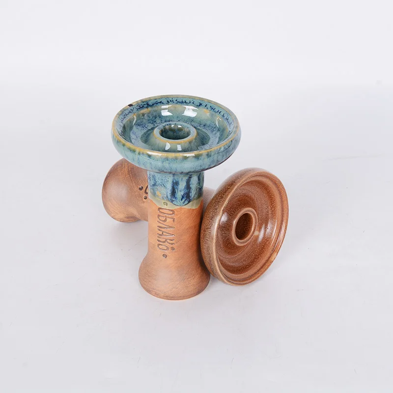 

Customize Hooka Shisha Hookah Accessories Ceramic Hookah Shisha Bowl With Packaging