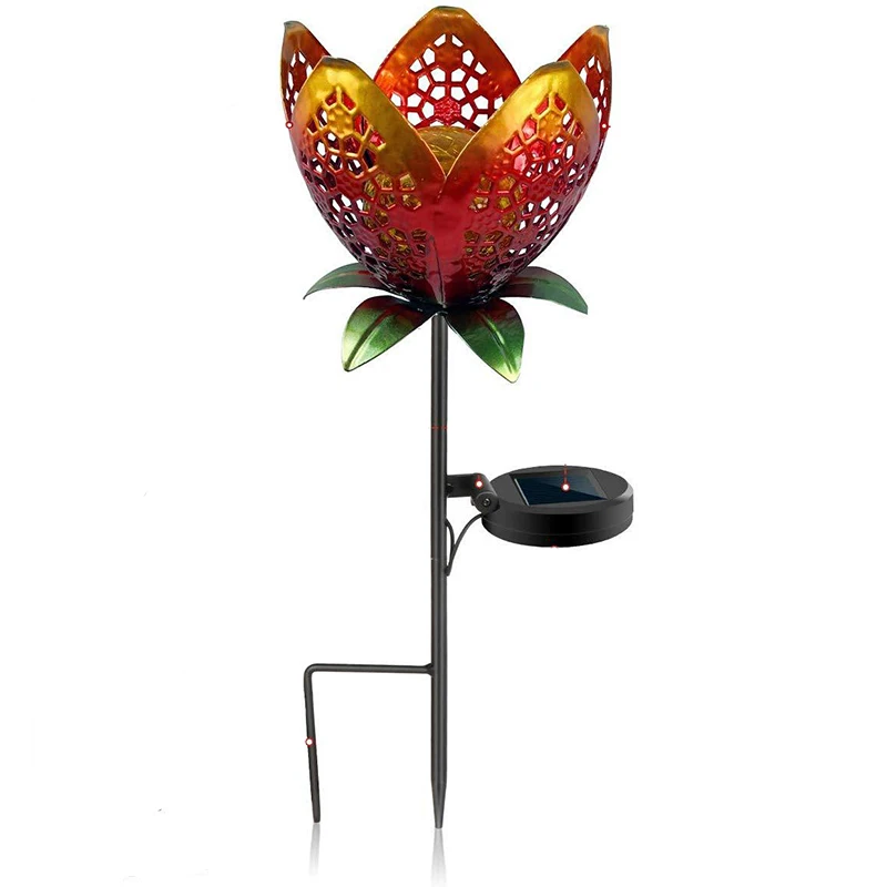 

Solar Garden Flower Light Led Outdoor Decor Light For Garden Pathway Yard Home New Design Modern