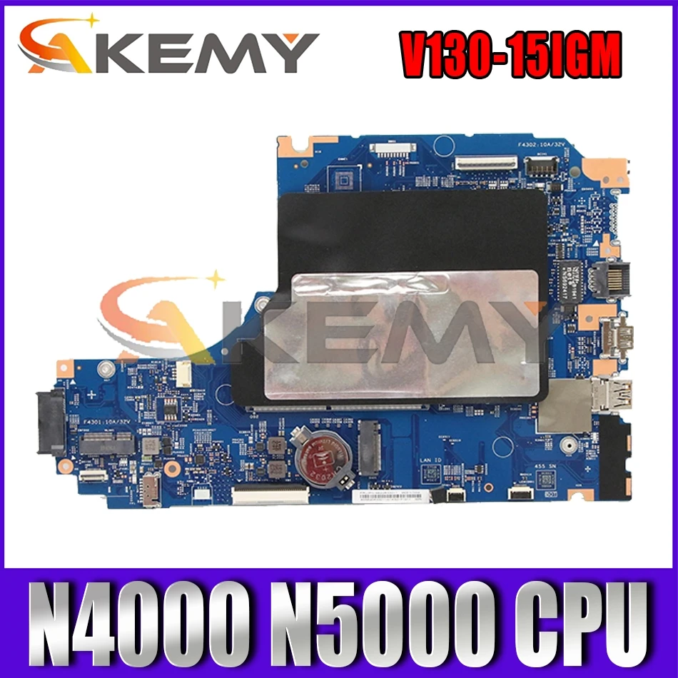 

For V130-15IGM laptop motherboard 17839-1M 448.0DG04.001M W/ N4000 N5000 CPU tested FRU 5B20R33014 Mainboard