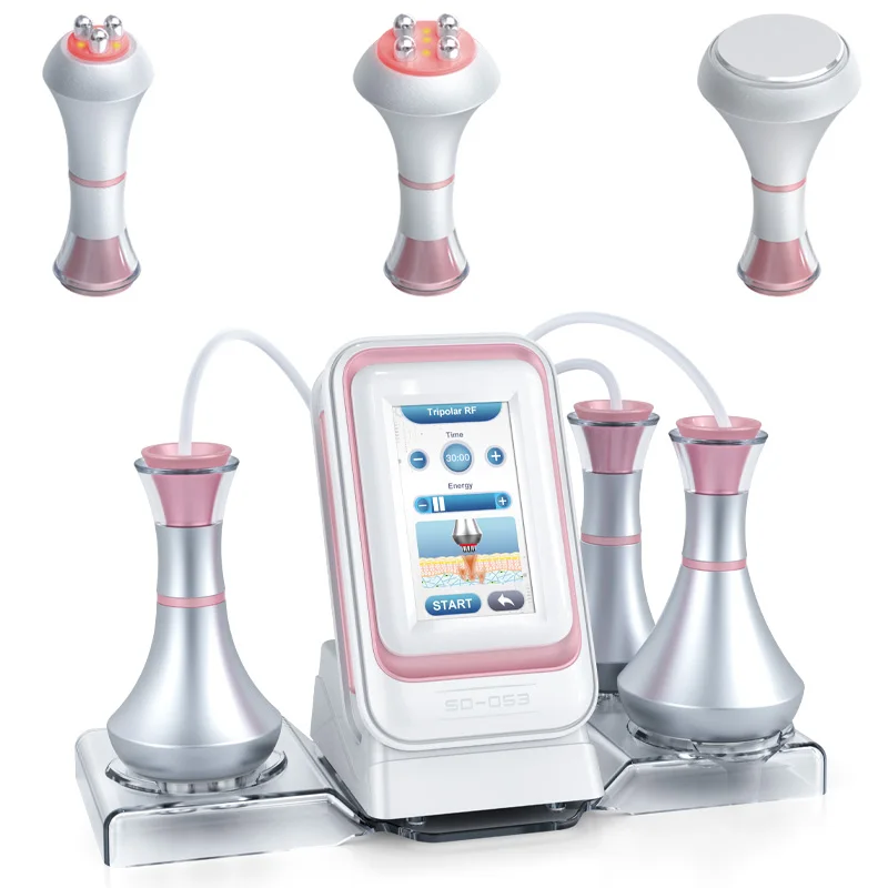 

3 in 1 rf 80K cavitation multipolar rf Slimming tripolar RF cavitation machine slimming 80K