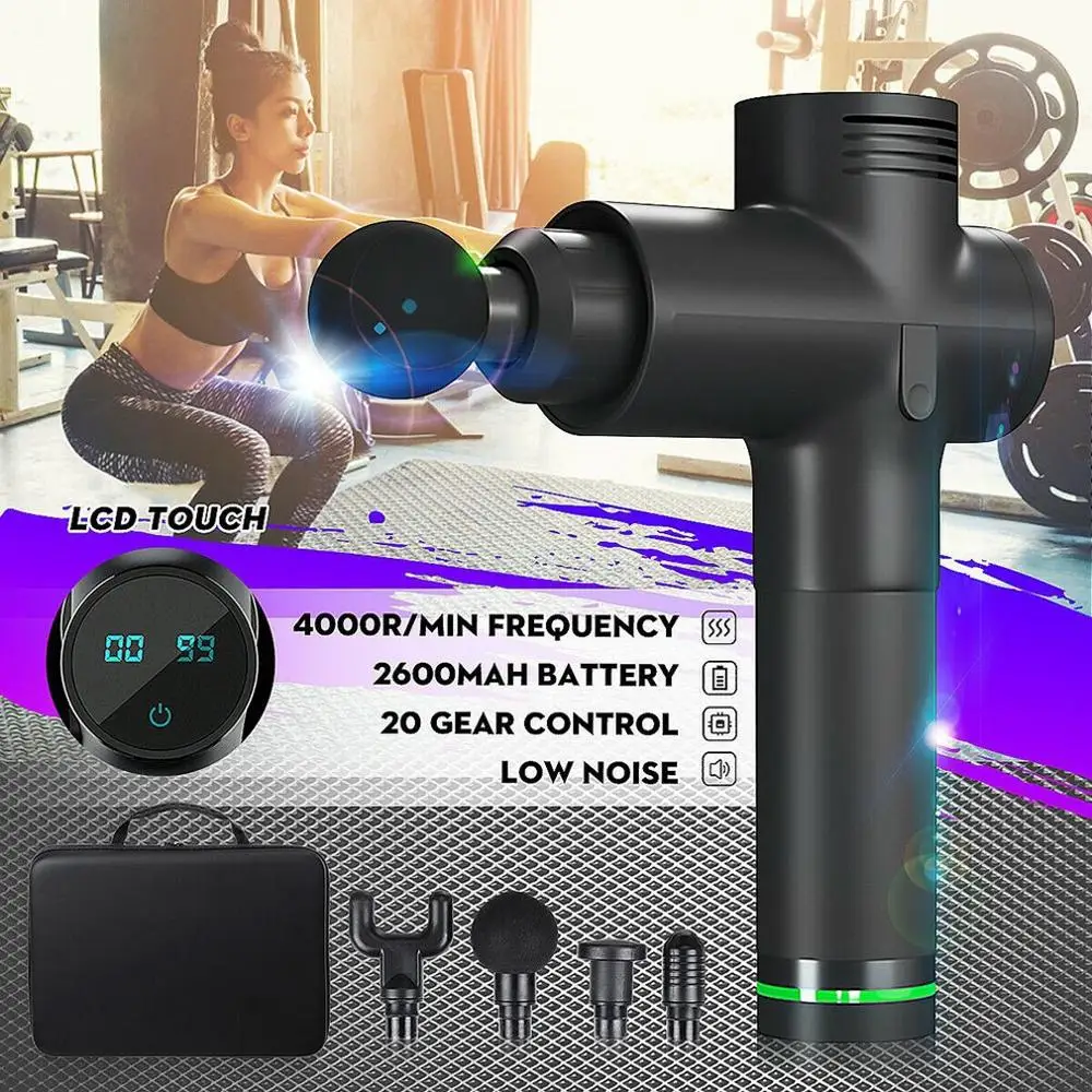 New product ideas 2020 Massage Tools Gun Dropshipping Massage Gun percussion Muscle massager