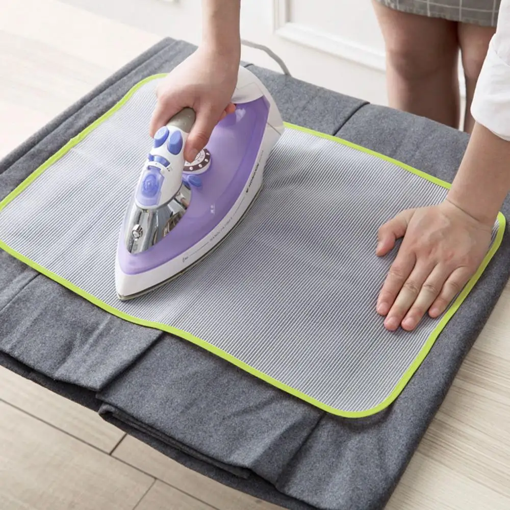 

Against Pressing Pad Ironing Cloth Guard Protective Press Mesh Protective Insulation Ironing Board Cover Random Colors