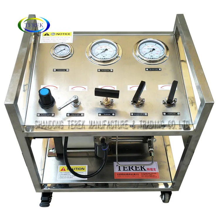 Terek High Quality Pneumatic Compressed Air Gas Booster Pump System For