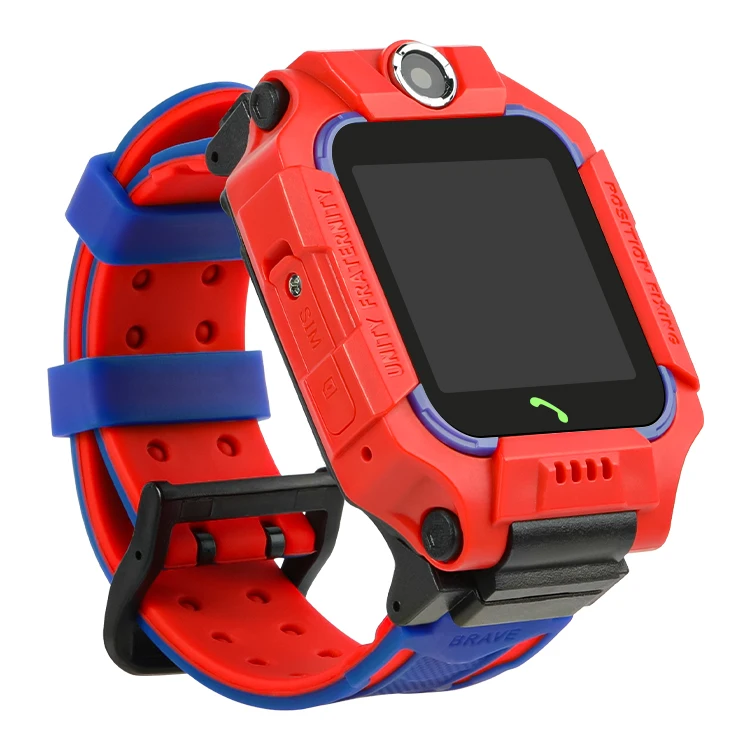 

In Stock Fast Delivery Flip Design 360 Degree Rotate Body Q19 Kids Phone Call Smart Touch Watch