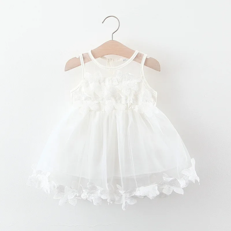 

2021 Amazon Hot Sale Cheap Price Girls Party White Princess Lace Kids Girl Dresses