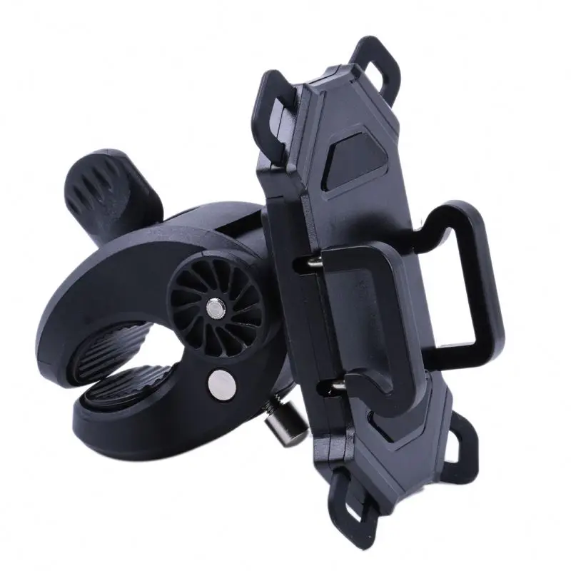 

Motorcycle bicycle mobile phone bracket REKbm bike phone holder bracket, Black