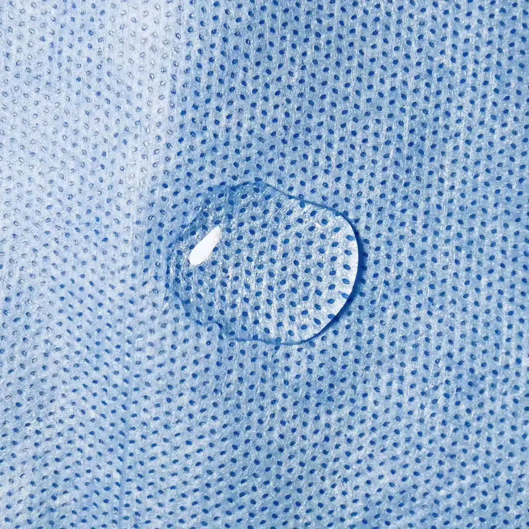 
Medical use dustproof breathable pp sms spunbonded nonwoven fabric 