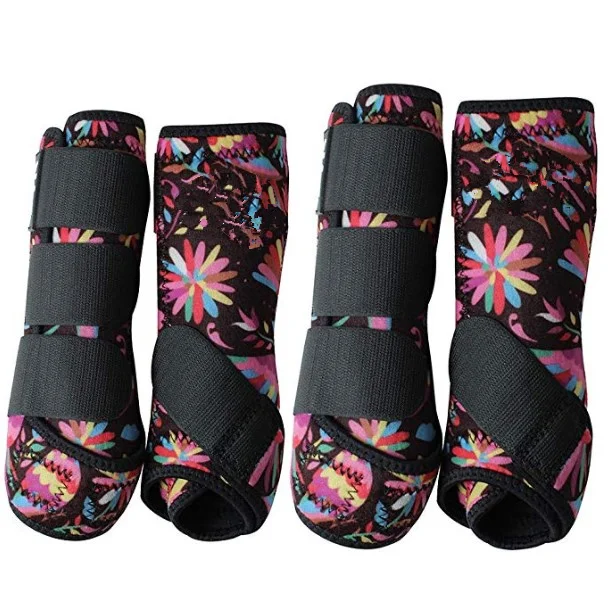 

Horse stable boots/wraps custom horse tendon boots for horse riding, Customized