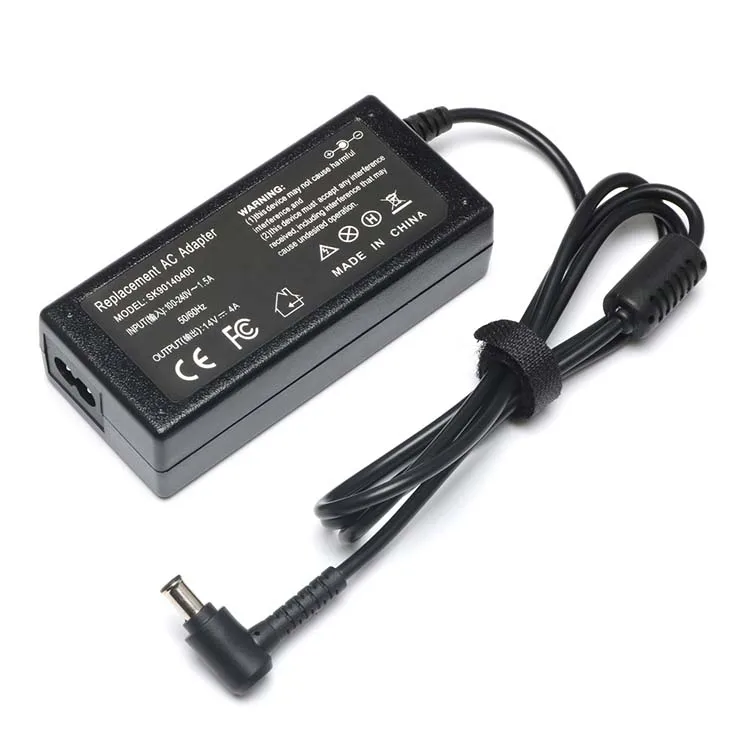

14V 4A 56W Li Ion Battery Power Charger LCD Adapter for samsuny, Black