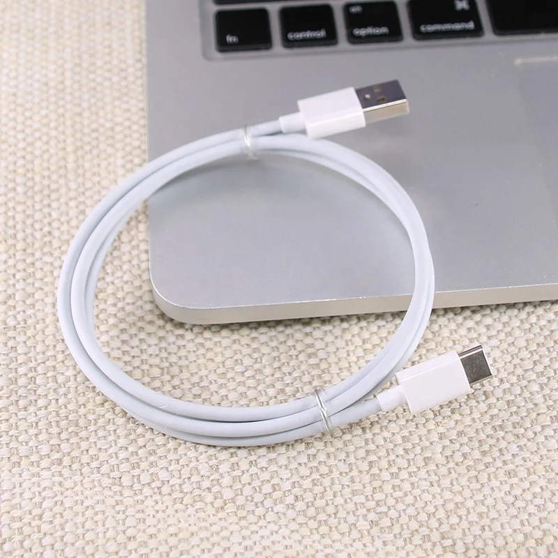 

cantell high quality flexible 1m 2m 3A usb c fast cable with shielding c type data cables type c cable fast charging, White