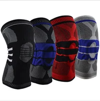 

wholesale cheap price and high quality Knee Brace With Silicone Pad And Spring Compression Sleeve For Sports