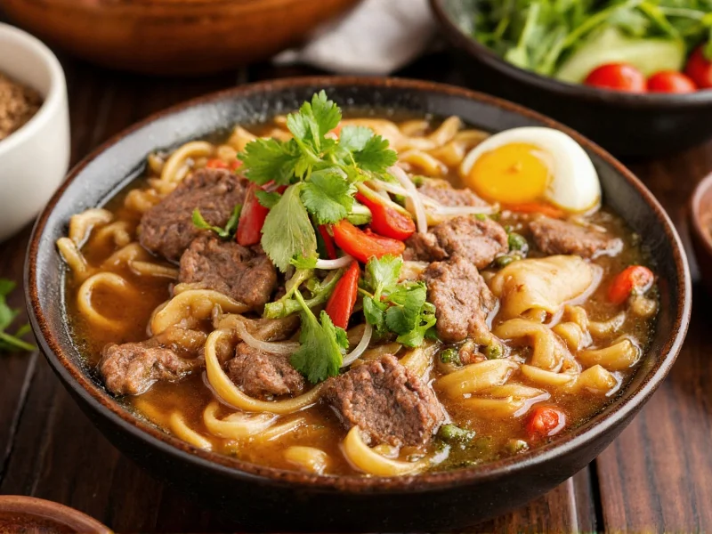 Thailand Beef Noodle Soup: Myth vs. Authentic Thai Cuisine