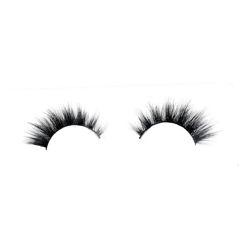 

Human Hair Hand Made False Eyelash Flat Lashes Human Hair False Eyelash, Black color