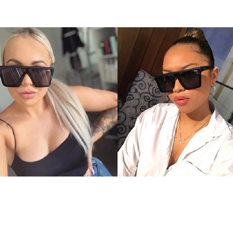 

2022 New Style Vintage Big Frame Oversize Fashion Sunglasses For Women, Custom colors