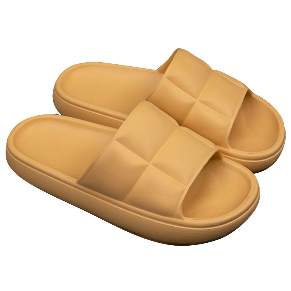 

Ladies Home Sides Slippers Summer Sandals Non-Slip Indoor Floor Flat Shoes