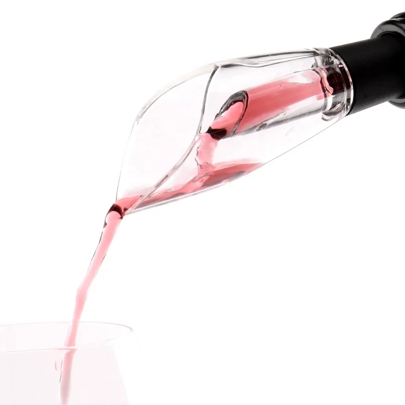 

Tulip wine aerator pourer red wine champagne pourer food grade wine decater pourer