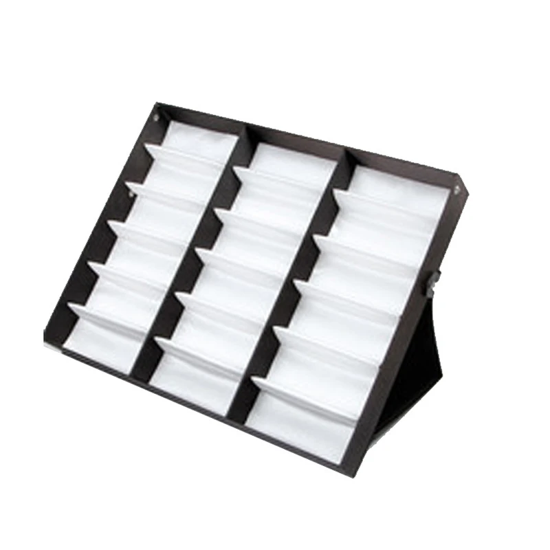 

High quality spot stock portable packaging sunglasses portable magnet case glasses display case storage case, Red