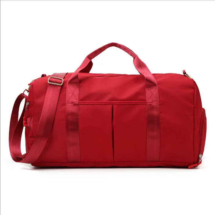 

RTS New Fashion Outdoor Bag Large Capacity Nylon Waterproof Travel Bag Girls Yoga Sports Gym bag, 14 options