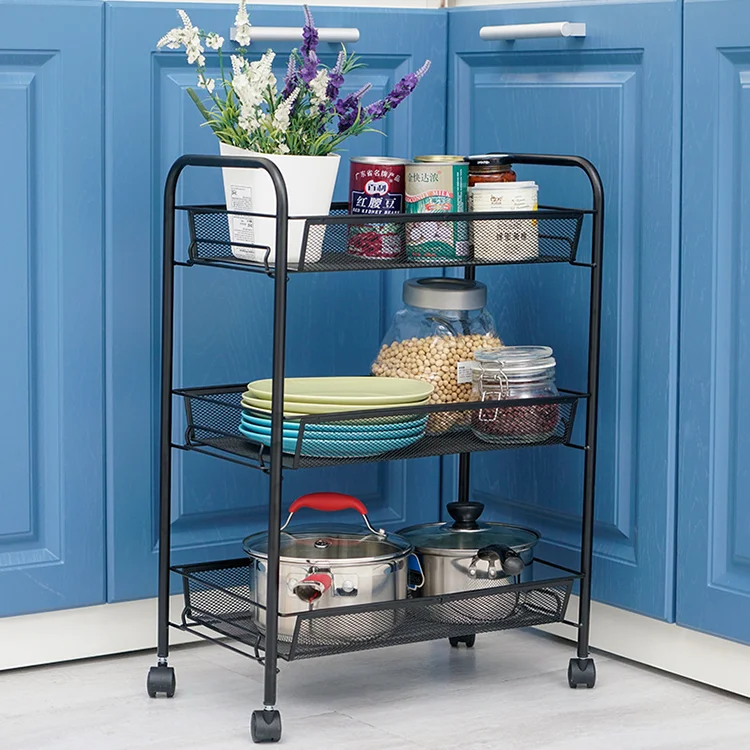 Venta al por mayor carritos plegables cocina-Compre online los mejores